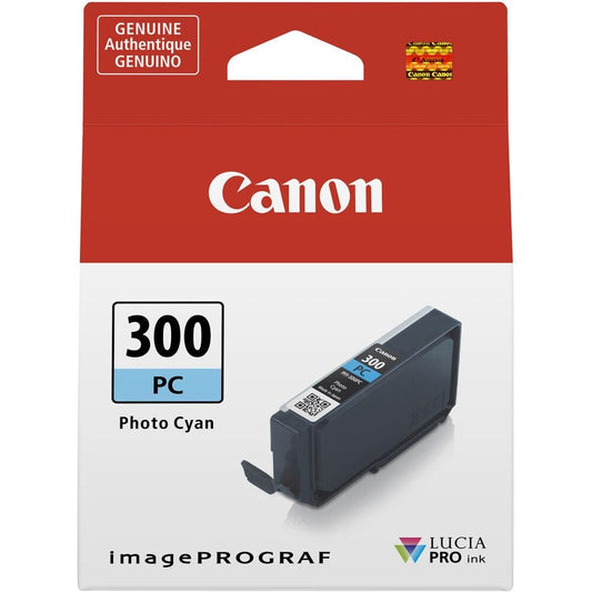 Canon PFI-300PC - oriģināla foto ciāna tinte 14,4 ml kasetne printeriem