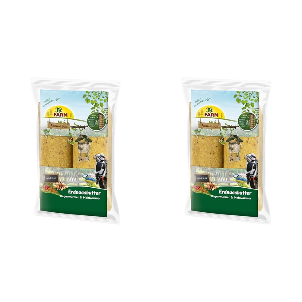 Zemes tārpu un miltrasu stienīši savvaļas putniem 4 gab. 700g JR FARM Garden PBar