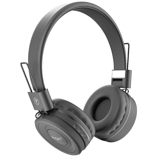 RYGHT R480941 Viva - Bluetooth foldable headphones, smartphone control, 8-hour battery life, black.