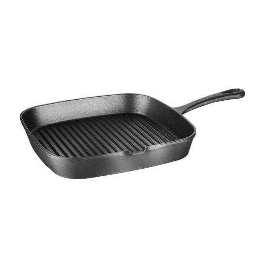 Vogue M653 Rievota Panna - Kvadrātveida, 24,1 x 24,1 cm, izturīga, ideāla cepšanai un sautēšanai.