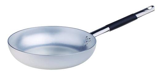Pentole Agnelli panna ar padziļinātu galvu - augsta alumīnija lecamaukla, 3 mm biezums, nerūsējošā tērauda Cool rokturis, 24 cm