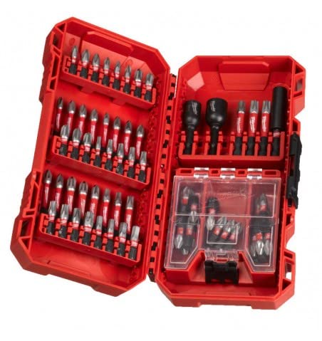 SHW Milwaukee 70 gab. uzgaļu komplekts - jauni, izturīgi uzgaļi, dažādu izmēru un veidu, ideāli instrumentu komplektam.