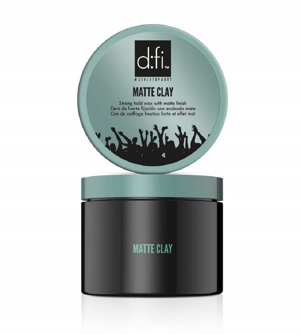 Matu vasks D:FI MATTE CLAY, spēcīga fiksācija, matēts rezultāts, 150 g