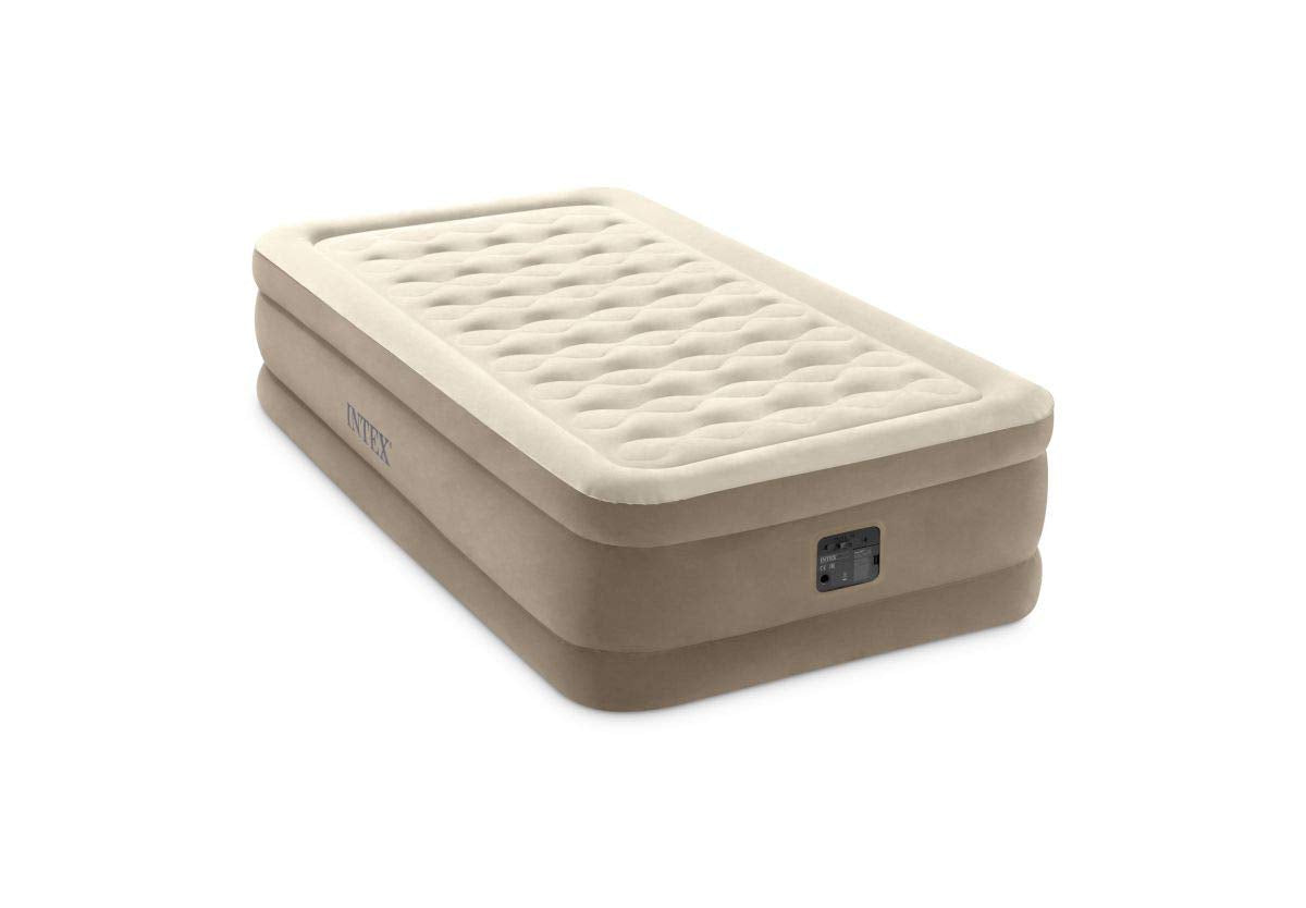 Piepūšamais matracis Intex TWIN ULTRA PLUSH AIRBED WITH FIBER-TECH BIP, 191 x 99 x 46 cm, 64426NP
