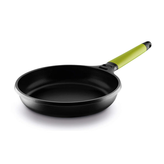 Fundix indukcijas panna - 18 cm, noņemams rokturis, alumīnijs, kivi krāsā, ideāla cepšanai un sautēšanai.