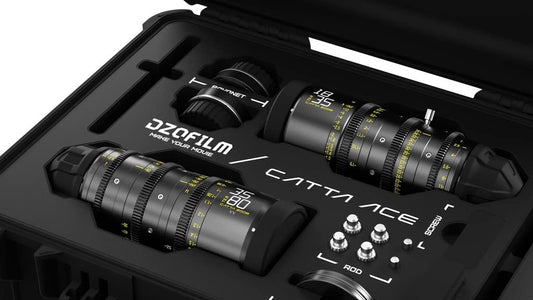 DZOFILM Cine Lens Catta Ace Zoom 2-Lens Kit (18-35/35-80 T2.9) Melns