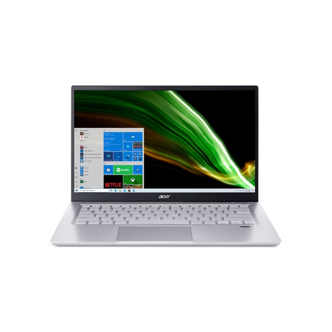 Acer SF314-511-338B - 14'' i3 laptop, 8GB RAM, 512GB SSD, Windows 11, lightweight design, high performance.