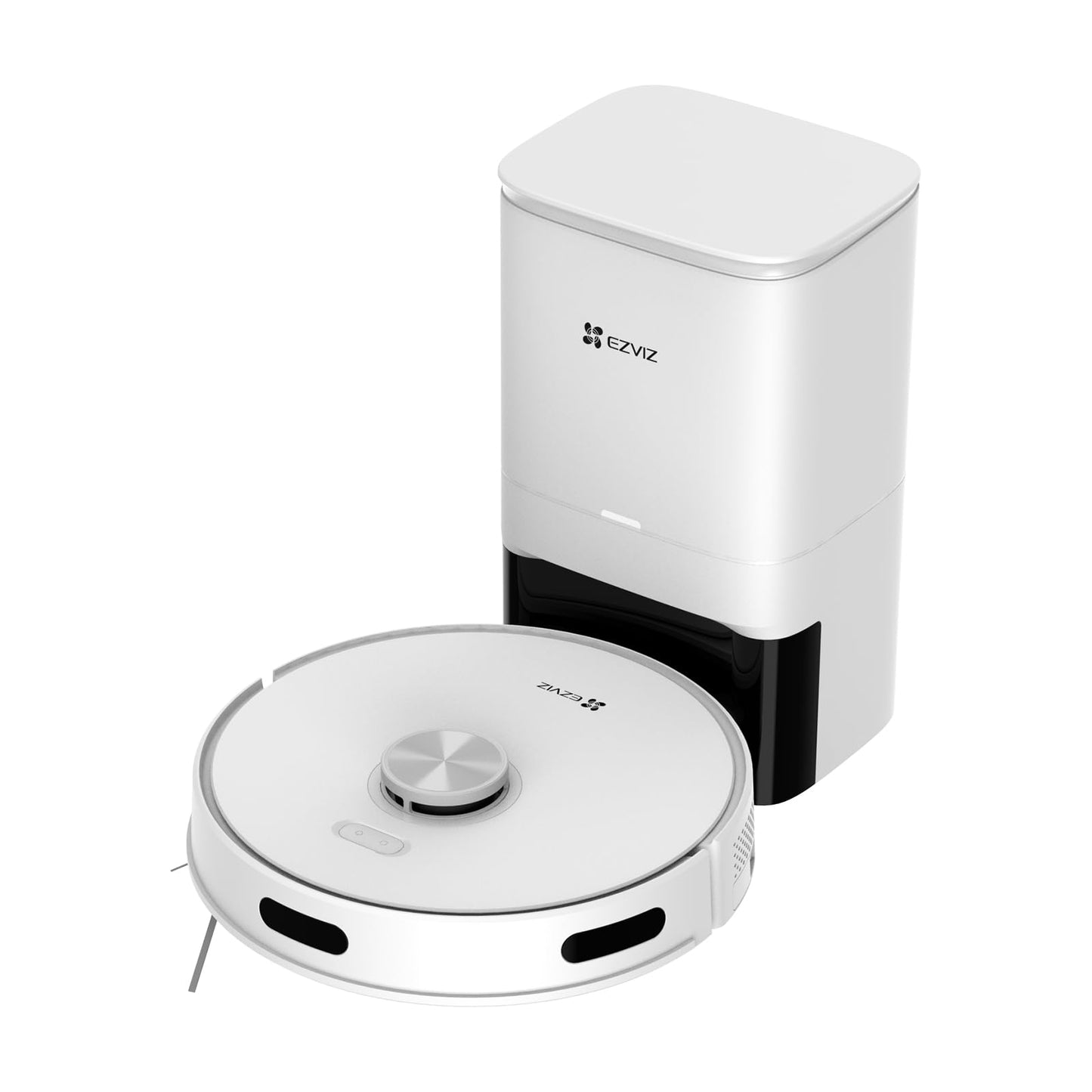 EZVIZ RE5 Plus - Smart robotic vacuum with powerful suction, app control, and advanced navigation features.