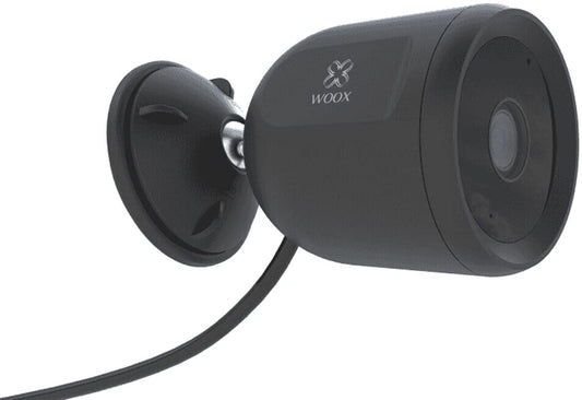 Woox uzraudzības kamera āra, pagriežama WLAN IP kamera 1080P, divvirzienu audio, kustības noteikšana, nakts redzamība, darbojas ar Alexa
