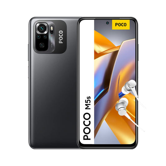Xiaomi M5s - 6.43” FHD+ AMOLED, MediaTek Helio G95, 64MP quad camera, 5000mAh, NFC, gray, 4+128 GB, no charger.