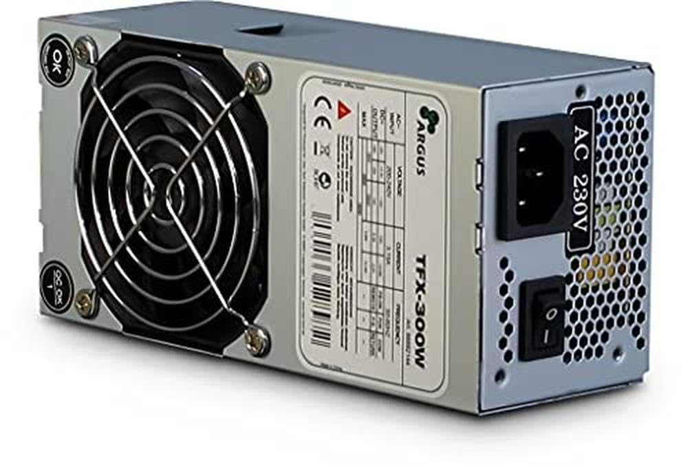 Inter-Tech Argus TFX-300W PSU - 300W power supply, compact TFX form factor, reliable performance for desktop systems.