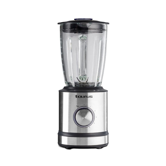 Taurus Optima Magnum 1200 - 1200W, 1.75L glass jar, 6 blades, 5 speeds, stainless steel, LED, ice crushing.
