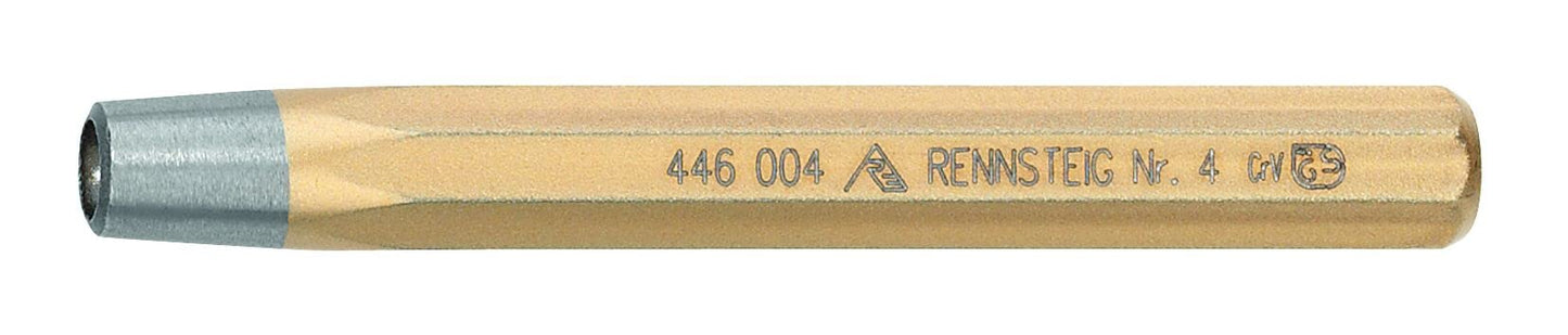 Nitu galvas iedzinējs Rennsteig 446 008 0, atslēgas platums 20 mm, kniedes Ø 8 mm, galvas Ø 14 mm, 8-kant profils, DIN 660 kniedēm