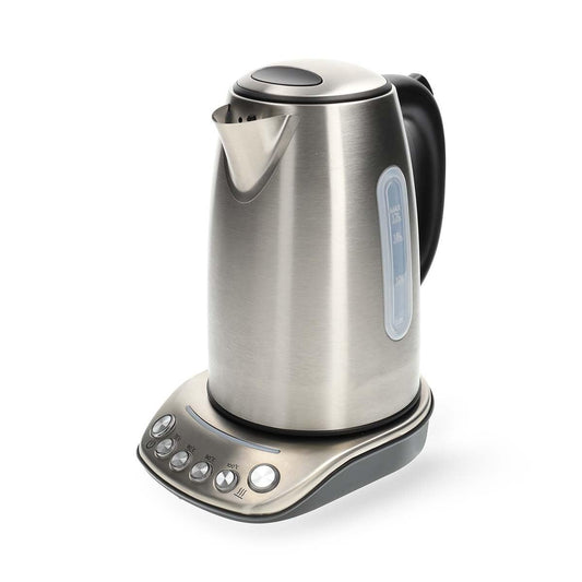Nedis SmartLife ūdens vārītājs - 1,7 l, nerūsējošais tērauds, 70-100 °C, 360° rotācija, Strix kontrolieris, Wi-Fi.