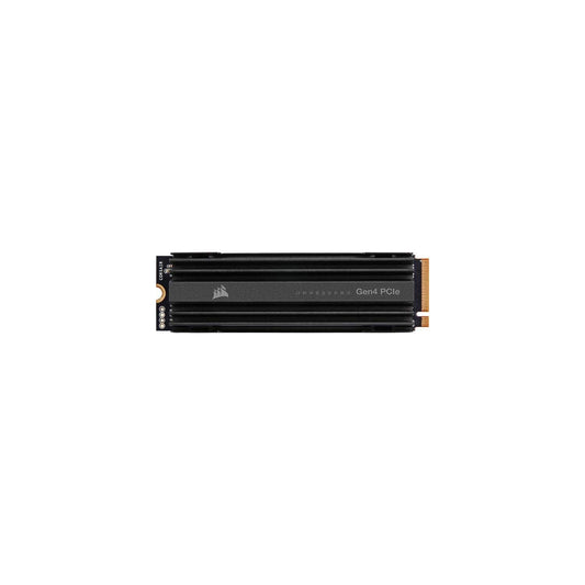 Corsair MP600 PRO 2TB SSD - 7000 MB/s read, 6550 MB/s write, high-speed M.2 NVMe PCIe Gen4, sleek black design