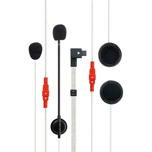 Midland Audio komplekts ar stereo austiņām un mikrofonu BT Next C1008.01 Melns - bezvadu, augstas kvalitātes audio, ergonomisks dizains.