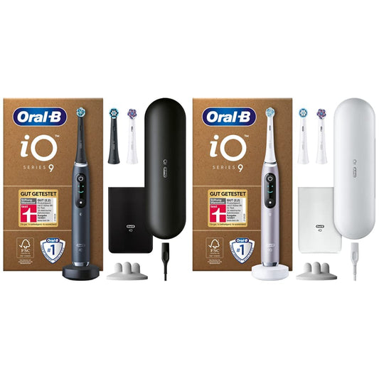 11. Oral-B iO sērijas 9 Plus izdevums elektriskā zobu birste/Electric Toothbrush & iO sērijas 9 Plus izdevums elektriskā zobu birste/Electric Toothbrush, PLUS 3 uzgaļi