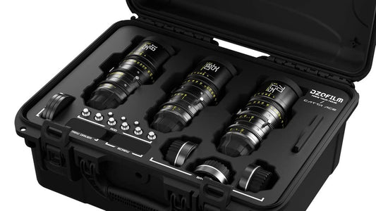 DZOFILM Cine Lens Catta Ace Zoom 3 objektīvu komplekts (18-35/35-80/70-135 T2.9) melns