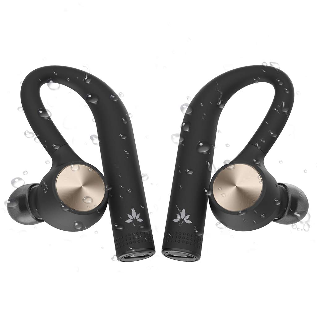 Avantree TWS109 - IPX5 waterproof, Bluetooth 4.2, true wireless earbuds with microphone for sports and running.
