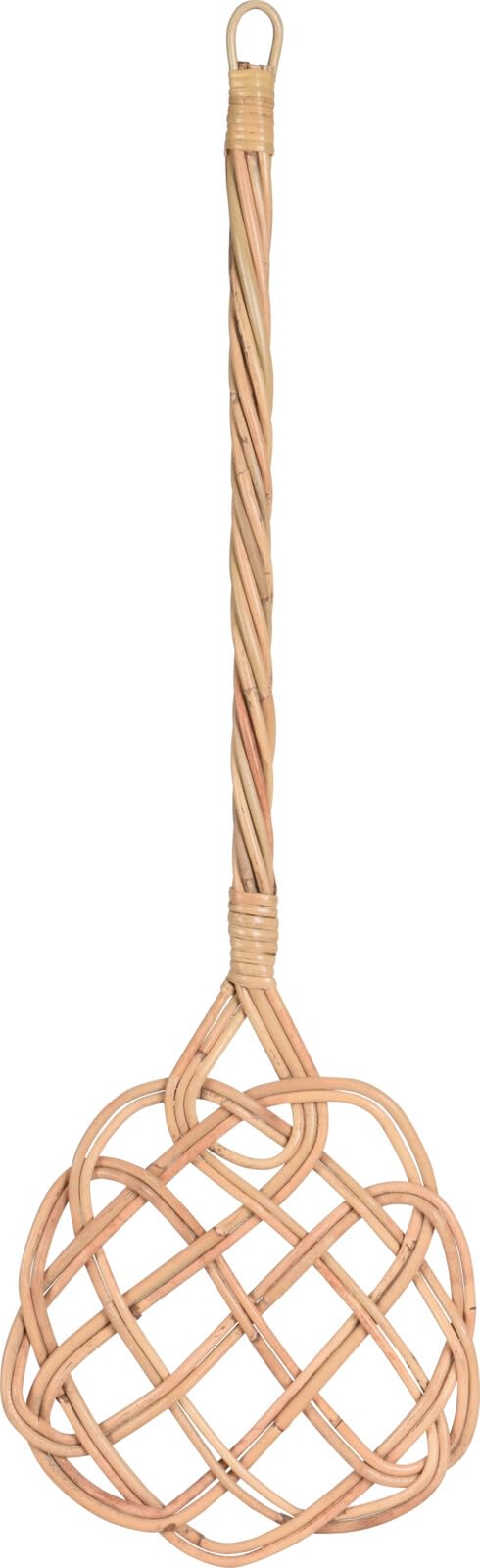 Paklāju klopētājs mucHome no rotanga, 76 cm, roku darbs, izturīgs un elastīgs