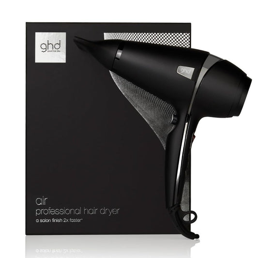 ghd Air Fēns melnā krāsā - jaudīgs matu žāvētājs salonu apdarei, 2x ātrāka žāvēšana, samazina frizzy - visiem matu tipiem