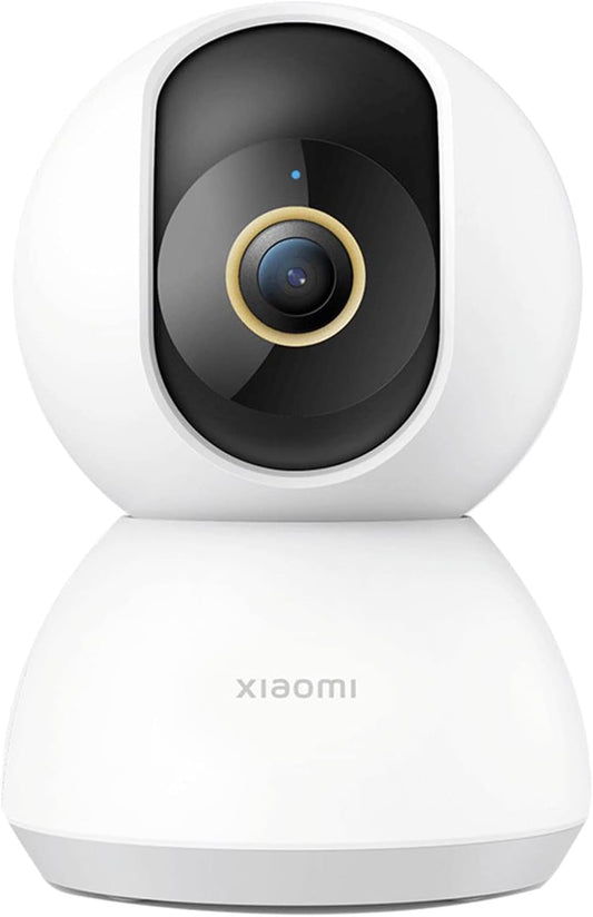 Xiaomi Smart Camera C300 | 360° WLAN uzraudzības kamera | Bezvadu drošības kamera ar 2K izšķirtspēju | Iekštelpu kamera ar kustības noteikšanu un nakts redzamību