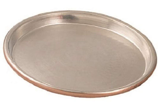 Vigor Blinky 94080-28 plakana apaļa panna - alvota vara, 3 cm malas augstums, 28 cm diametrs