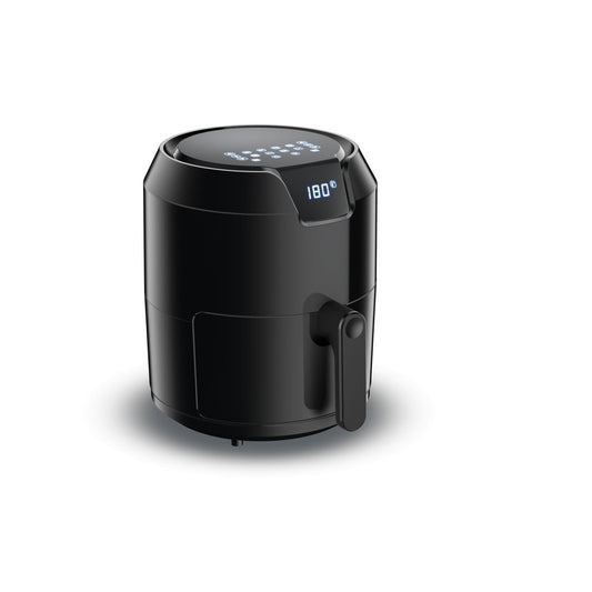 Tefal Easy Fry Precision XL - 1500W, 4.2L, 6 servings, 8 programs, digital display, energy-saving, black air fryer.