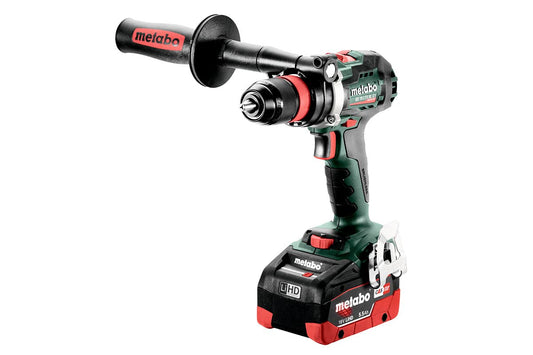 Metabo BS 18 LTX BL Q akumulatora urbjmašīna 18V - 2x LiHD akumulatori, ASC 145 lādētājs, plastmasas koferis.