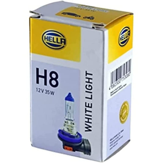 HELLA 8GH 223 498-141 spuldze - H8 - balta gaisma - 12V - 35W - pamatnes veids: PGJ19-1 - kastē - daudzums: 1
