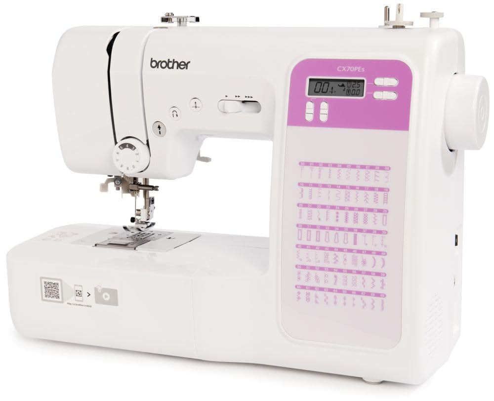 Brother CX70PES elektroniskā šujmašīna ar 70 šuvēm, jauns modelis