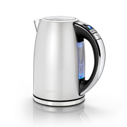 Cuisinart Multi-Temp ūdens vārītājs - ātra uzvārīšana, bezvadu, 1,7L, regulējama temperatūra, noņemams filtrs, matēts nerūsējošais tērauds