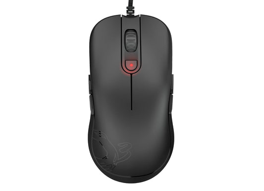 Ozone M10 Gaming Mouse - Ergonomic design, optical sensor, USB connectivity, black color.