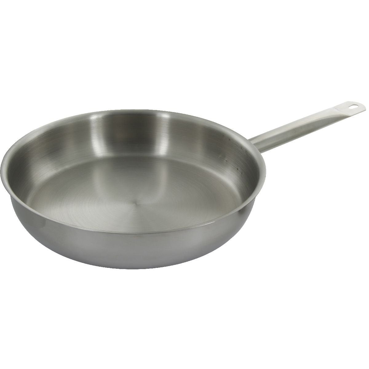 Baumalu 340529 Profesionālā cepšanas panna, 28 cm - nerūsējošā tērauda, izturīga, vienmērīga siltuma izkliede