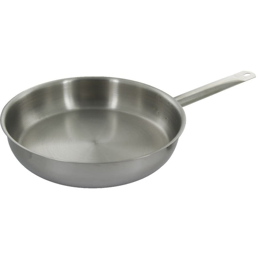 Baumalu 340529 Profesionālā cepšanas panna, 28 cm - nerūsējošā tērauda, izturīga, vienmērīga siltuma izkliede