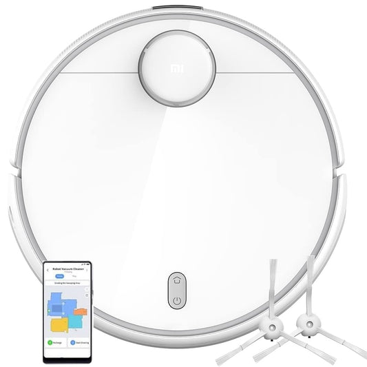Xiaomi Mi Robot Vacuum-Mop 2 Pro - White, side brushes, efficient cleaning, smart navigation, model 3662515025342