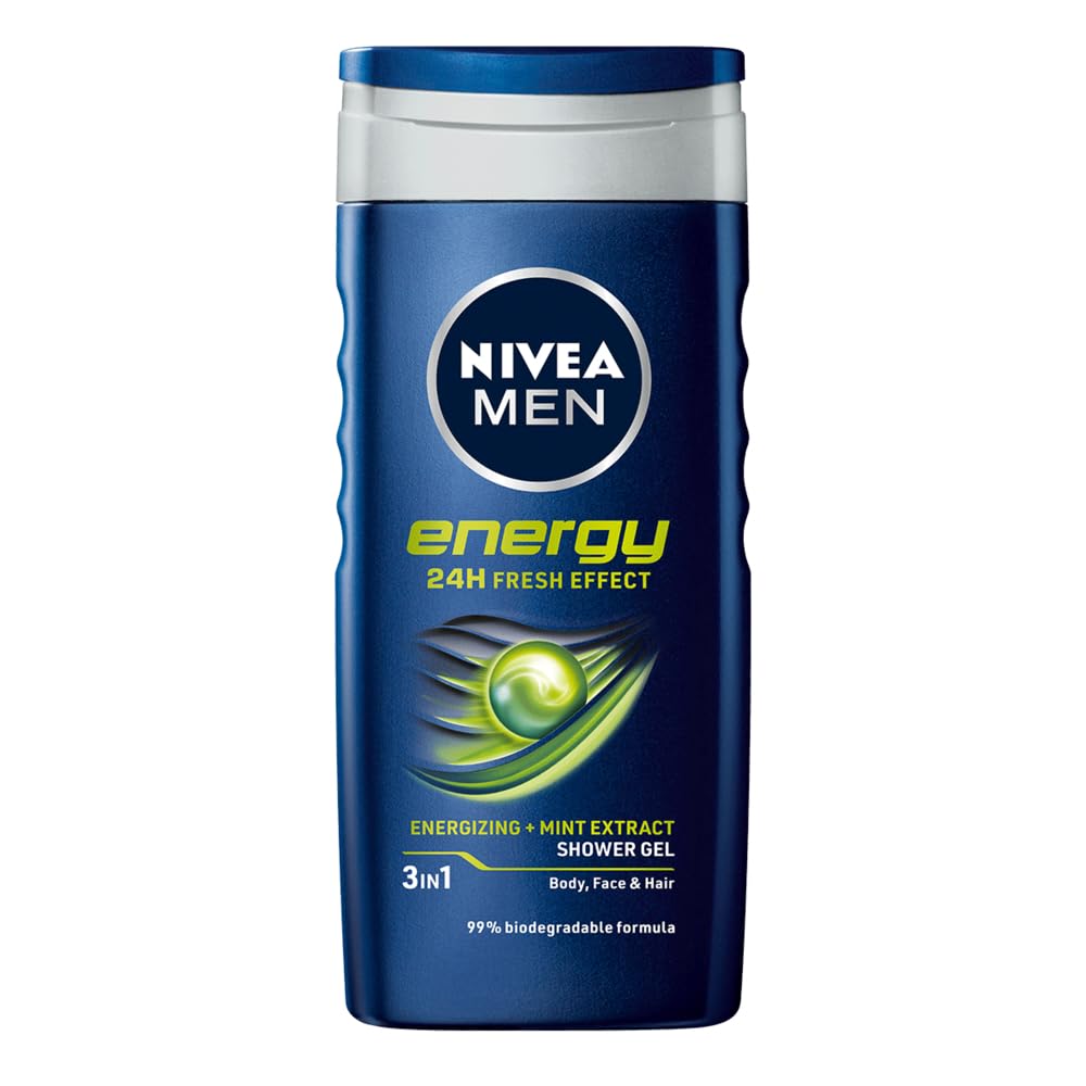 Dušas želeja NIVEA Energy, 250 ml