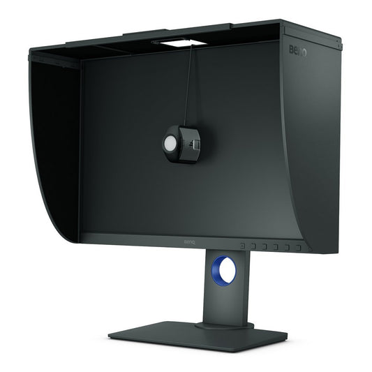 BenQ SH240 - pielāgota ēnojuma pārsegs ar pretatspīduma materiālu, ideāli fotoattēlu rediģēšanai un veidotājiem.