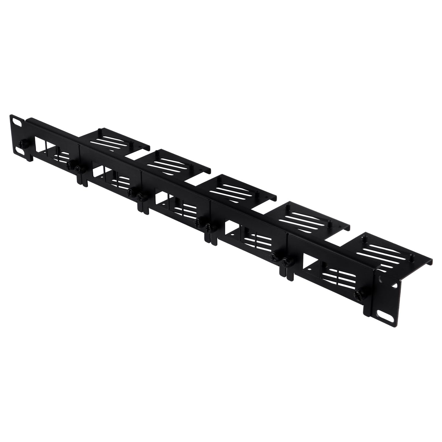 19 collu 1U rackmount GeeekPi Raspberry Pi 5/4B/3B+/3B, ar noņemamiem priekšējiem stiprinājumiem