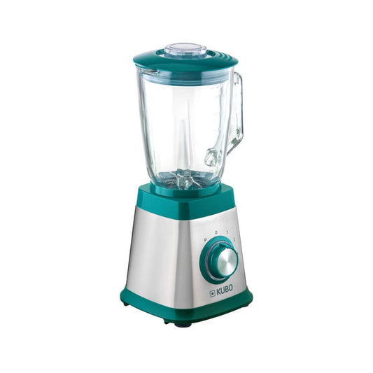 Kubo stikla mikseris - 1000 W, 4 ātrumi, 1,5 l, 6 nerūsējošā tērauda asmeņi, ledus kubiņu funkcija