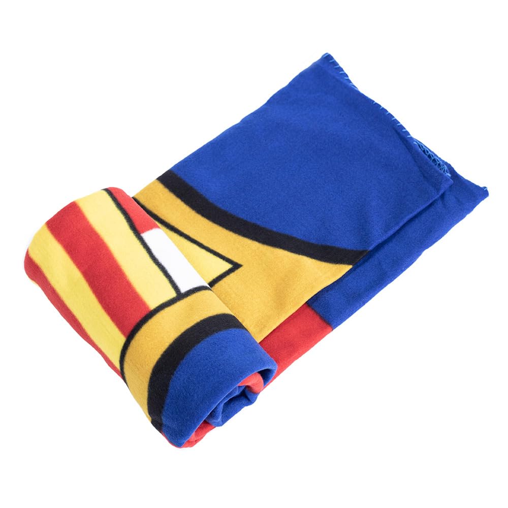 FC Barcelona sega, flīss, ģerbonis, universāls izmērs, zila/granātkrāsas