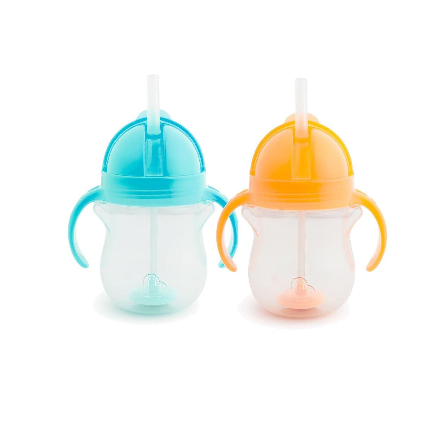 Bērnu dzeramkrūze Munchkin 2 gab. Click Lock Tip & Sip, 207ml, zila/oranža