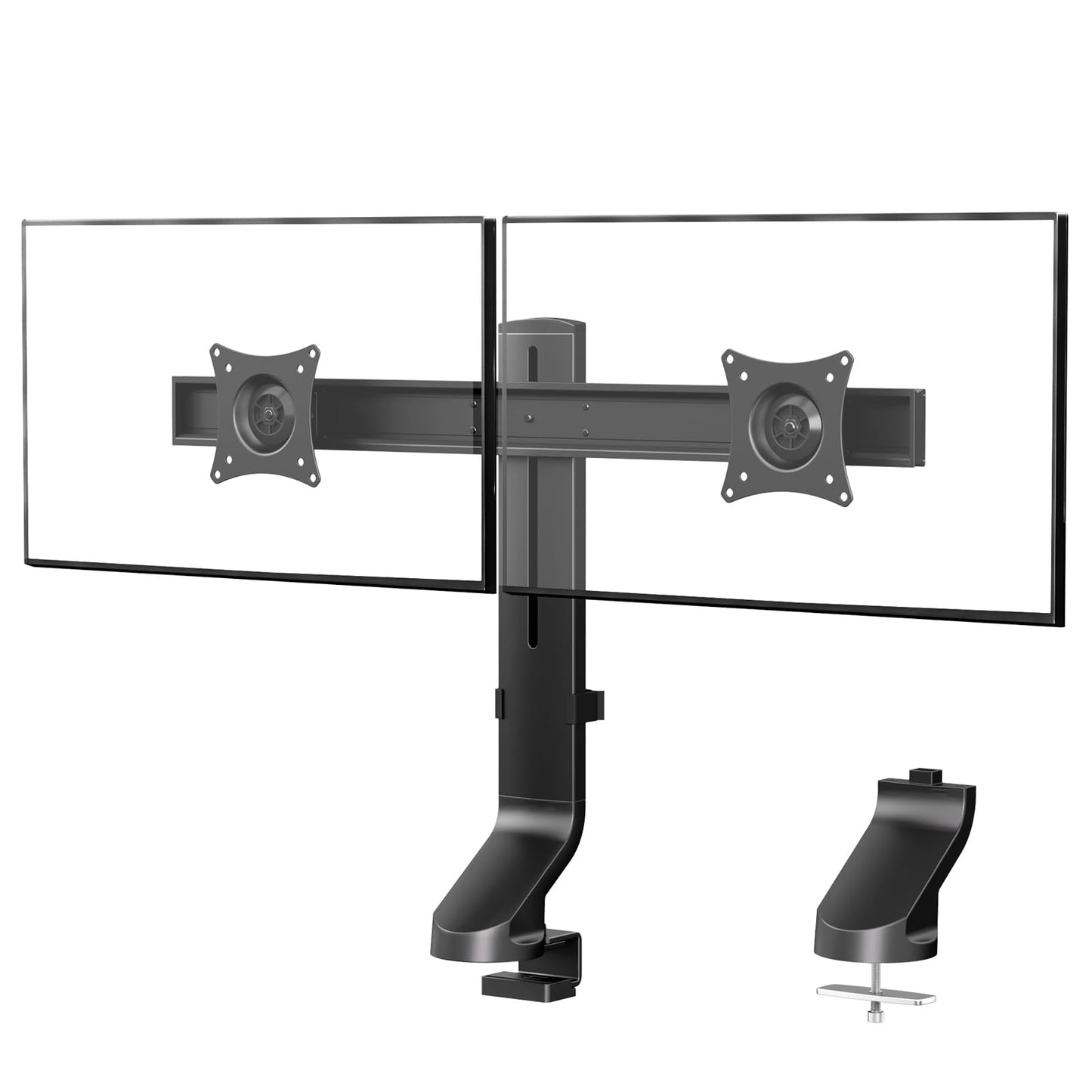 Monitora turētājs 2 monitoriem, Monitor Halterung 2 Monitore für 17–27 Zoll Bildschirm