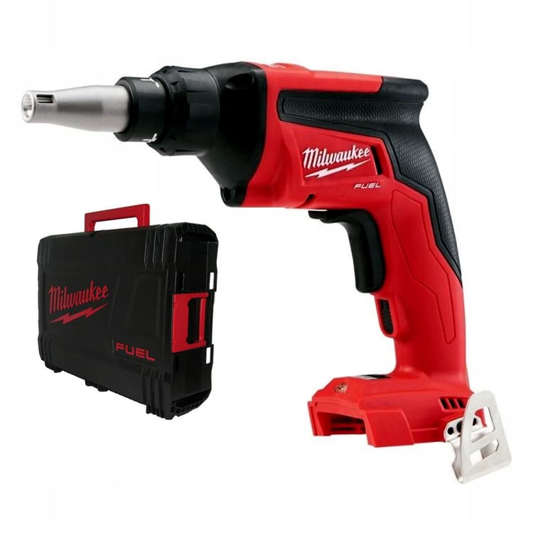 Milwaukee M18 Fuel drywall screwdriver - cordless, powerful, black/silver, model 4933459201.