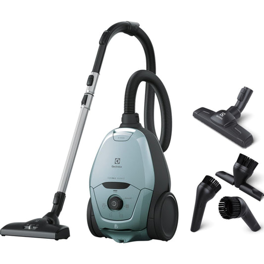 Electrolux PD82-4MB - Compact debeszils vacuum with powerful suction and HEPA filtration for allergen removal.