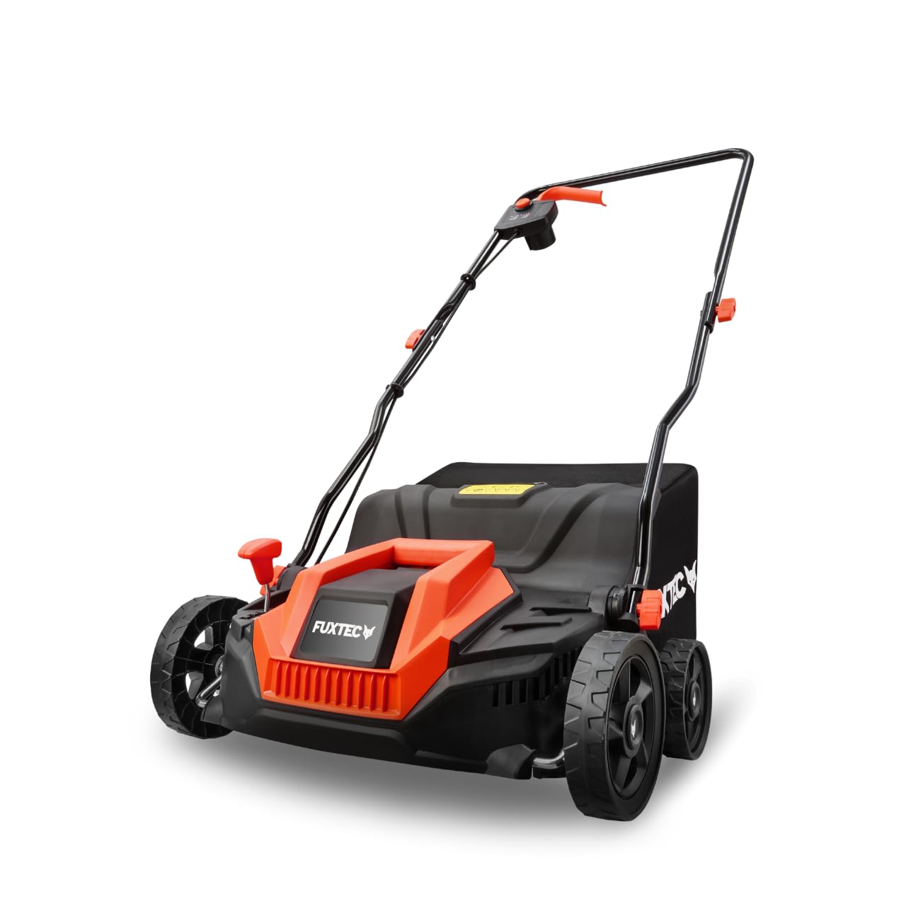 Elektriskais skarifikators FUXTEC FX-EV320ECO, 1300 Watt, 32 cm, 40 L savākšanas grozs
