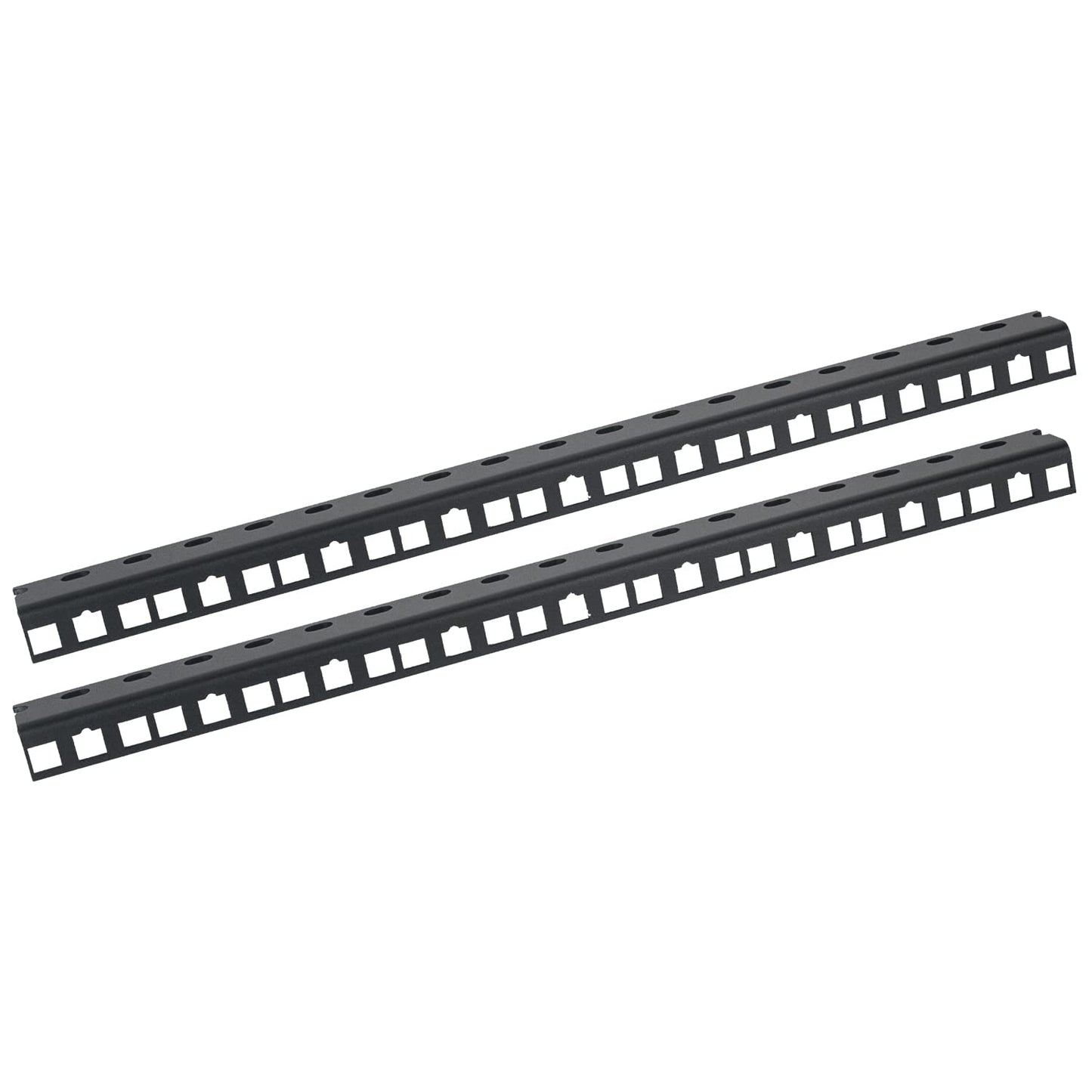 Rack sliede HMF 66809-02 servera skapim | 2 gab. | 10 collu | 9U | melna