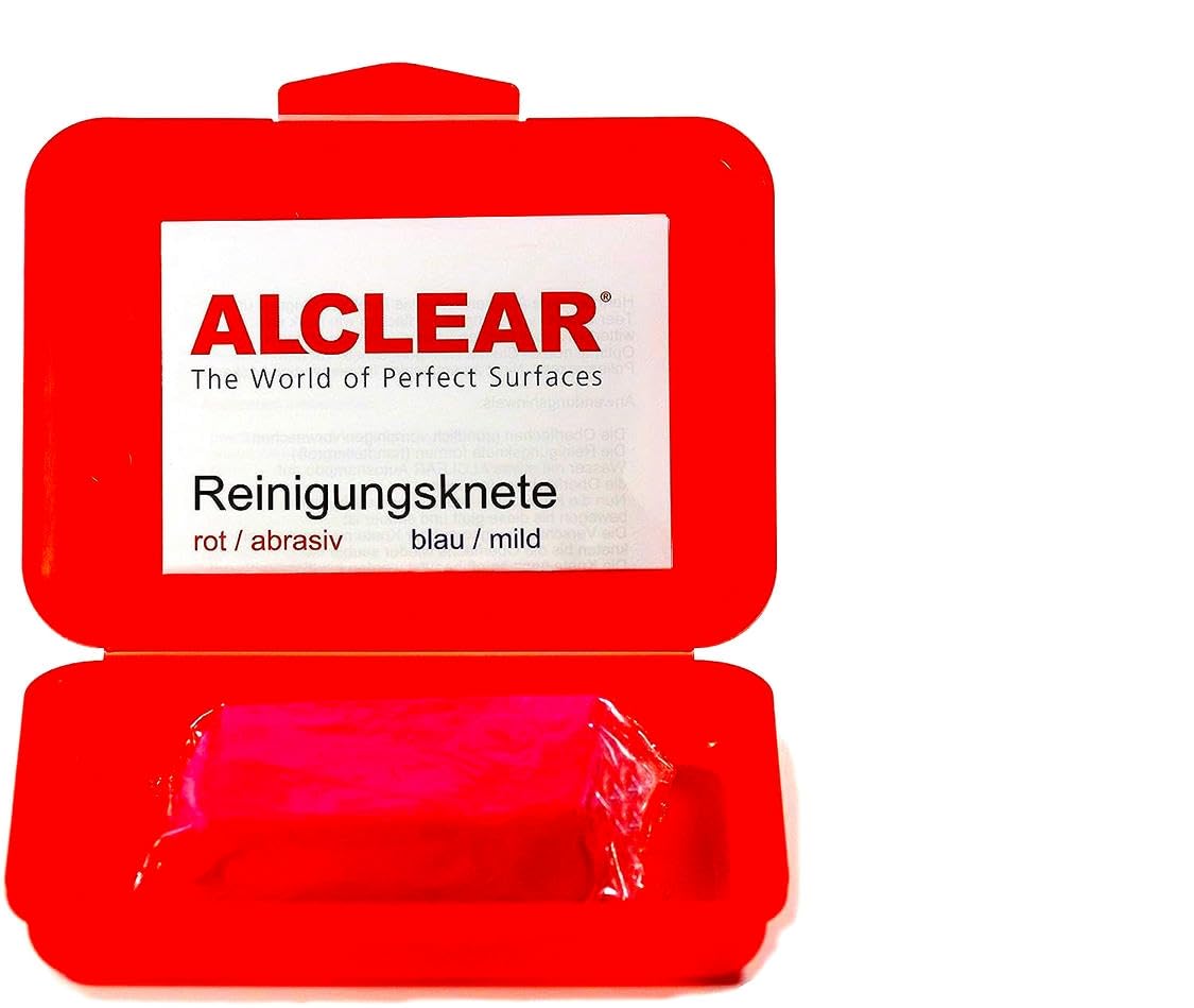 Auto tīrīšanas māls ALCLEAR 721R, sarkans, 200 g, pirms auto pulēšanas