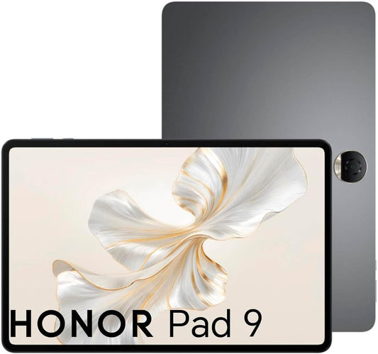 HONOR Pad 9 planšetdators 8+256GB, 12.1“ 120Hz 2.5K ekrāns ar aizsardzību, 4nm Snapdragon 6 Gen1, 8300mAh, 8 skaļruņi, Android 13, Google pakalpojums WiFi planšetdators, pelēks