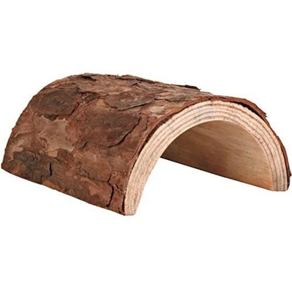 Tunelis kāmjiem un pelēm Nobby WOODLAND no dabīga koka, 20 x 15 cm